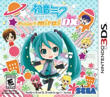 Hatsune Miku - Project Mirai DX (USA) box cover front